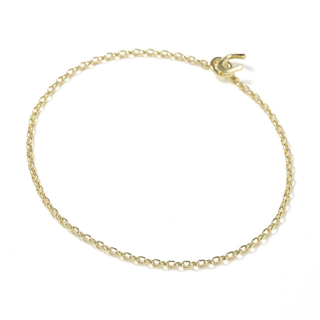 SYMPATHY OF SOUL（シンパシーオブソウル） Smooth Chain Anklet 