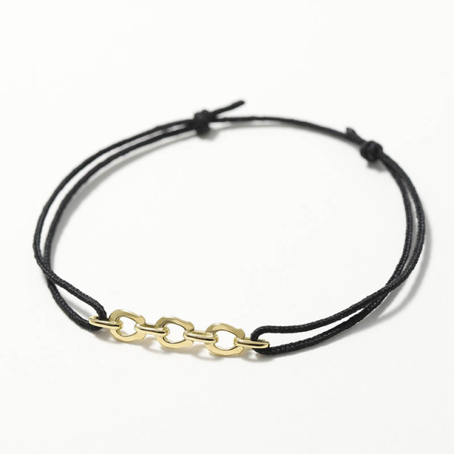 Trinity Horseshoe Cord Bracelet