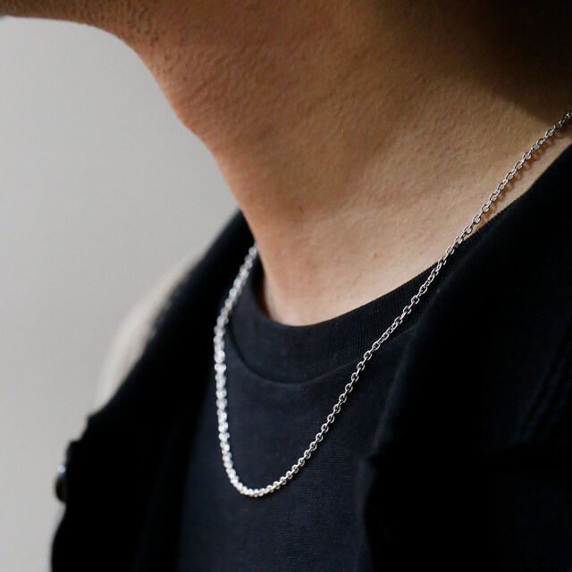 Silver Azuki Chain 2.2mm