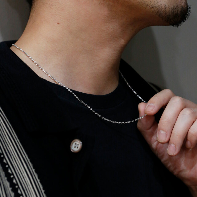 Silver Azuki Chain 2.2mm