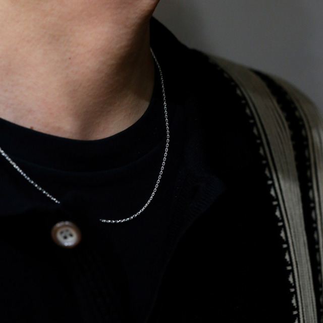 Silver Square Cable Chain