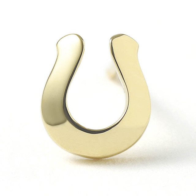 Horseshoe Pierce - K18Yellow Gold