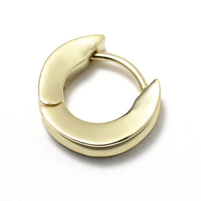 Valley Hoop Pierce - K18Yellow Gold