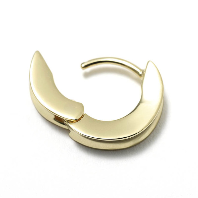 Valley Hoop Pierce - K18Yellow Gold