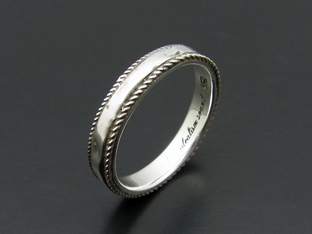 豊富な品 IDEALISM SOUND Silver Logo Ring 15号 alarmbr.com