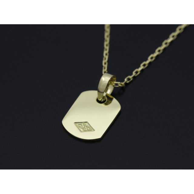 Small Charm Necklace - Tag - K18Yellow Gold(スモールチャームネックレス - タグ - K18イエローゴールド) SYMPATHY OF SOUL(シンパシーオブソウル) Small Charm Necklace - Tag - K18Yellow Gold(スモールチャームネックレス - タグ - K18イエローゴールド) SYMPATHY OF SOUL(シンパシーオブソウル)