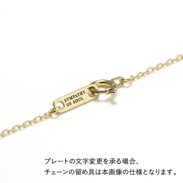 SYMPATHY OF SOUL（シンパシーオブソウル） Small Charm Necklace