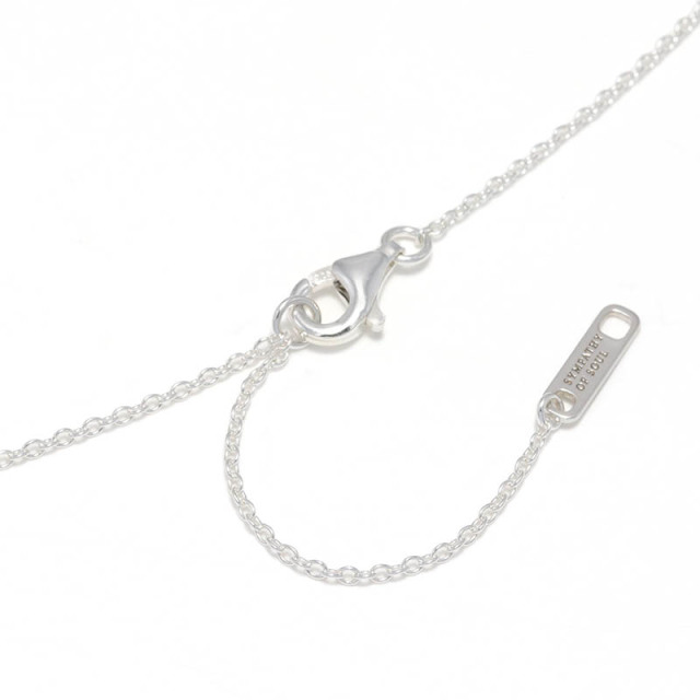 LG Diamond Horseshoe Necklace - Silver