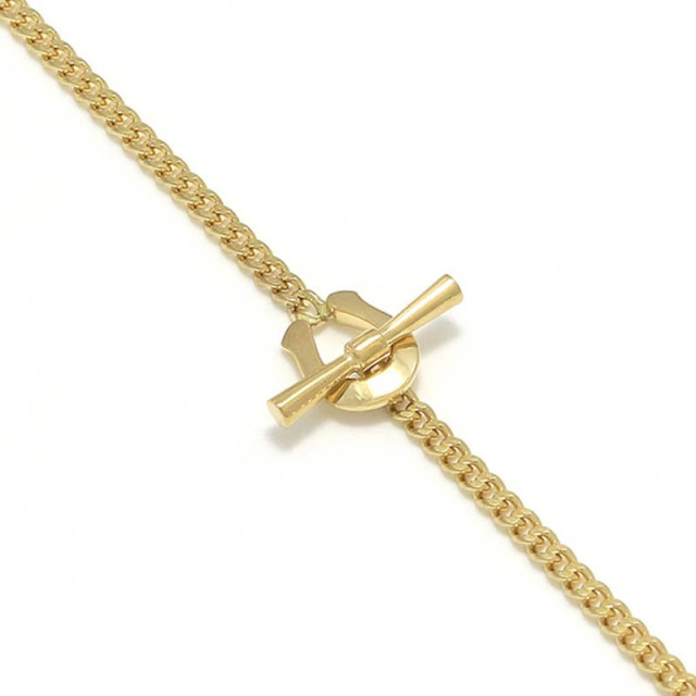 Classic Chain Necklace - Narrow - K18Yellow Gold