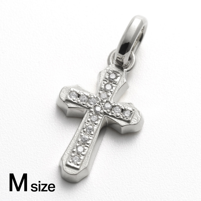 SYMPATHY OF SOUL（シンパシーオブソウル） Smooth Cross Pendant M 