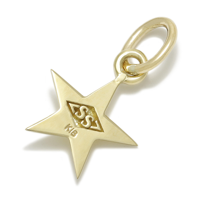 Small Star Charm - K18Yellow Gold