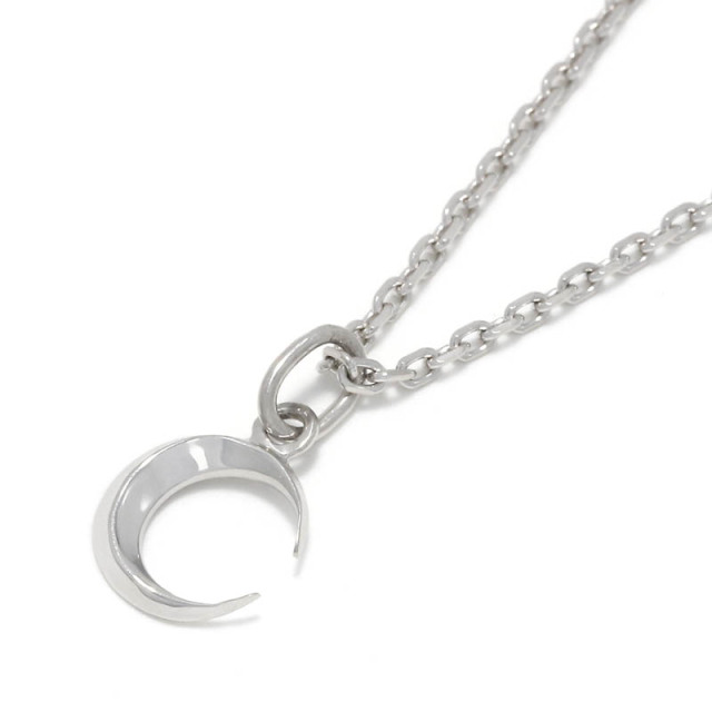 Small Moon Charm - Silver