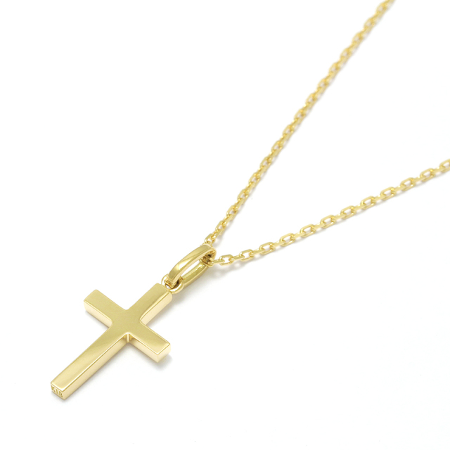 Simple Cross Pendant - Small