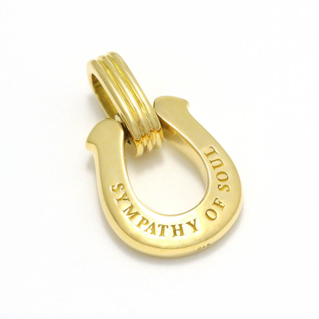 Horseshoe Amulet - Laurel - K18Yellow Gold