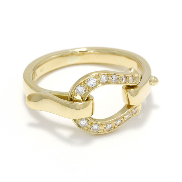 Horseshoe Band Ring - K18Yellow Gold w/Diamond(ホースシューバンドリング - K18イエローゴールド w/ダイヤモンド) SYMPATHY OF SOUL(シンパシーオブソウル) Horseshoe Band Ring - K18Yellow Gold w/Diamond(ホースシューバンドリング - K18イエローゴールド w/ダイヤモンド) SYMPATHY OF SOUL(シンパシーオブソウル)