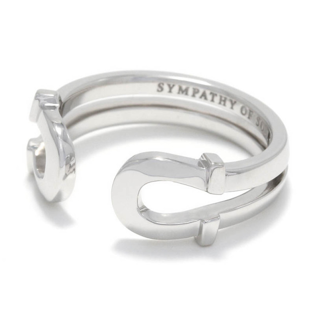 SYMPATHY OF SOUL（シンパシーオブソウル） Double Horseshoe Ring