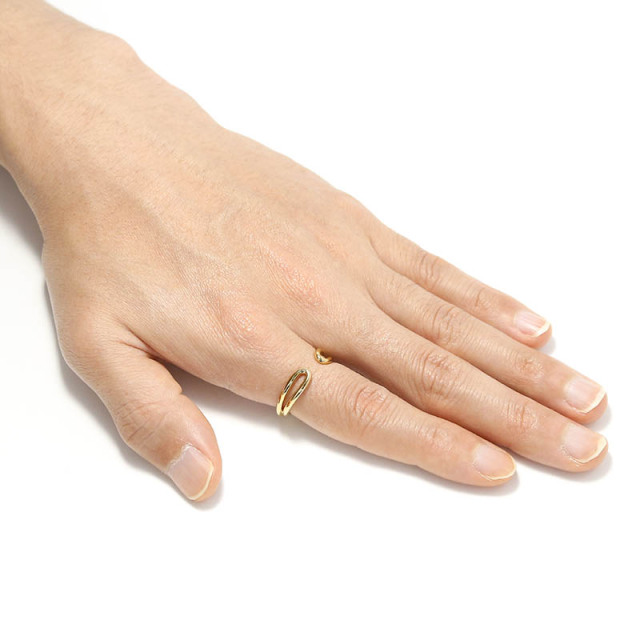 Tiny Infinity Ring - K18Yellow Gold