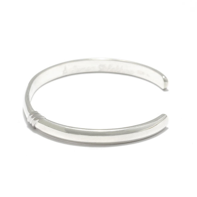 Silver 3Line Bangle