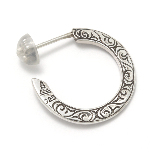 Eternal Carving Hoop Pierce