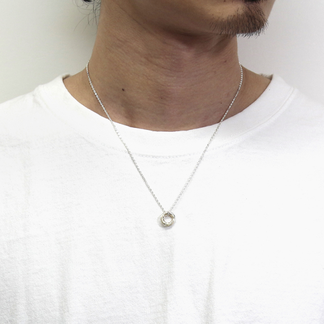 Gimmel Ring Necklace - Silver×10K