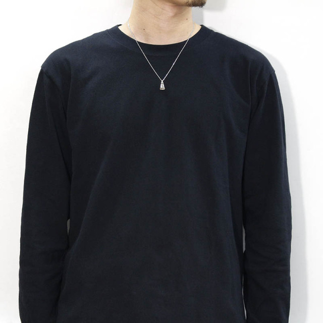 Lucky Bell Charm Necklace / Silver