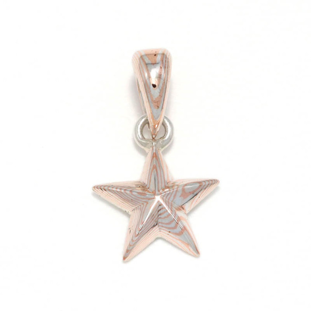 Basic MOKUME Star Pendant