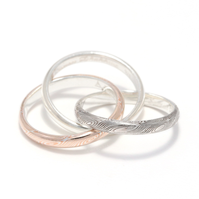 Triple Combination Ring - Silver