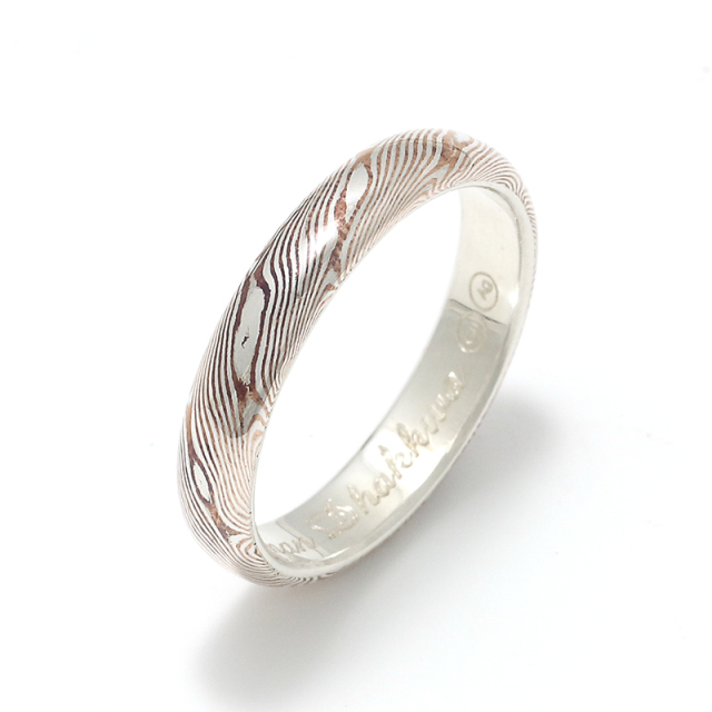 Suman Dhakhwa(スーマンダックワ) Gold MOKUME Combination Ring ...