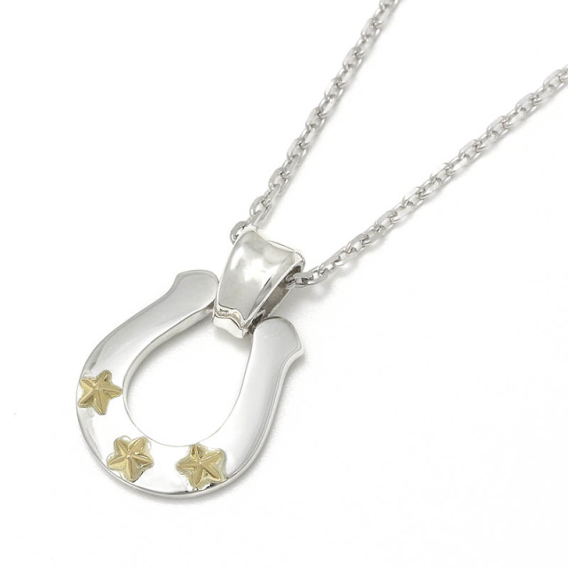 S.O.S fp恵比寿店・WEB限定 Star Horseshoe Necklace(スターホースシューネックレス) SYMPATHY OF SOUL(シンパシーオブソウル) S.O.S fp恵比寿店・WEB限定 Star Horseshoe Necklace(スターホースシューネックレス) SYMPATHY OF SOUL(シンパシーオブソウル)