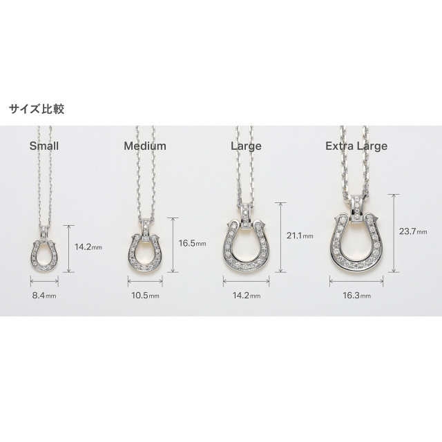 SYMPATHY OF SOUL（シンパシーオブソウル） Medium Horseshoe Pendant