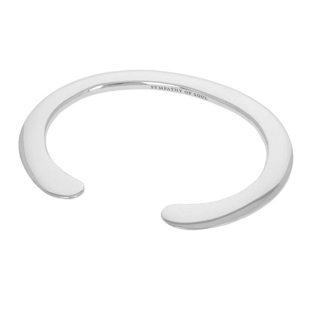 Horizon Bangle - Silver