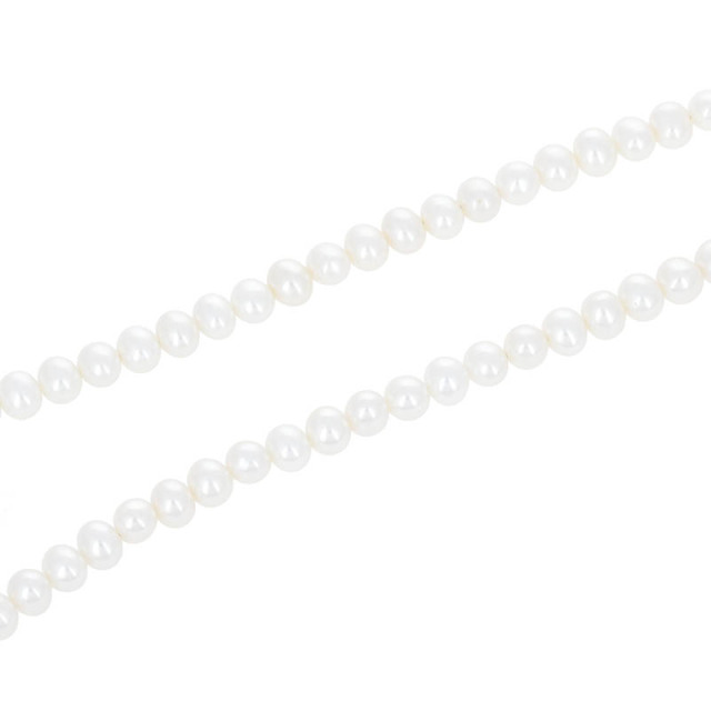 Pearl Beads T-Bar Necklace