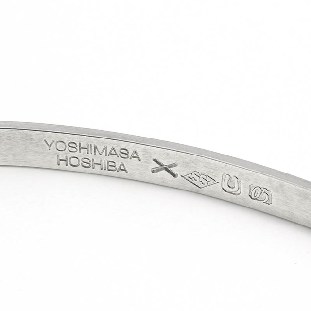 Collaboration Bangle - Silver（コラボレーションバングル - シルバー）　YOSHIMASA HOSHIBA×SYMPATHY OF SOUL