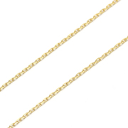 K18Gold 0.33 Square Chain