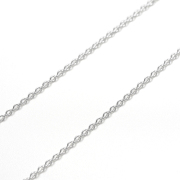 Silver Azuki Chain 1.5mm - Natural