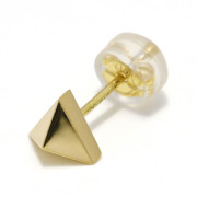 TRIANGLE PIERCE - K18Yellow Gold