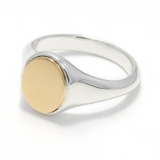 ELLISE Ring - Silver×K18Yellow Gold