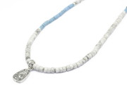 Lono×SYMPATHY OF SOUL Collaboration Beads Necklace w/Tear Drop Pendant