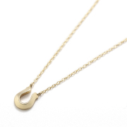 Little Horseshoe Necklace - K10Yellow Gold