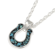 Horseshoe Inlay Necklace