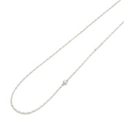 LG Diamond Chain Necklace - Silver