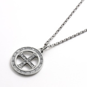 クロスメダルネックレス