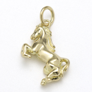 Horse Charm - K18Yellow Gold