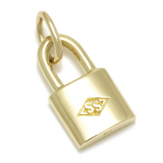 Small Key Charm - K18Yellow Gold