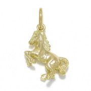 Small Horse Charm - K18Yellow Gold