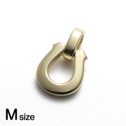 Medium Horseshoe Pendant - K18Yellow Gold