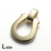 Large Horseshoe Pendant - K18Yellow Gold