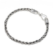 Twist Chain Bracelet 4mm