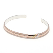 MOKUME 3Line Bangle