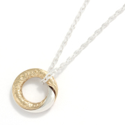 Gimmel Ring Necklace - Silver×10K